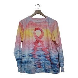 Breast Cancer Awareness Ribbon Sweatshirt